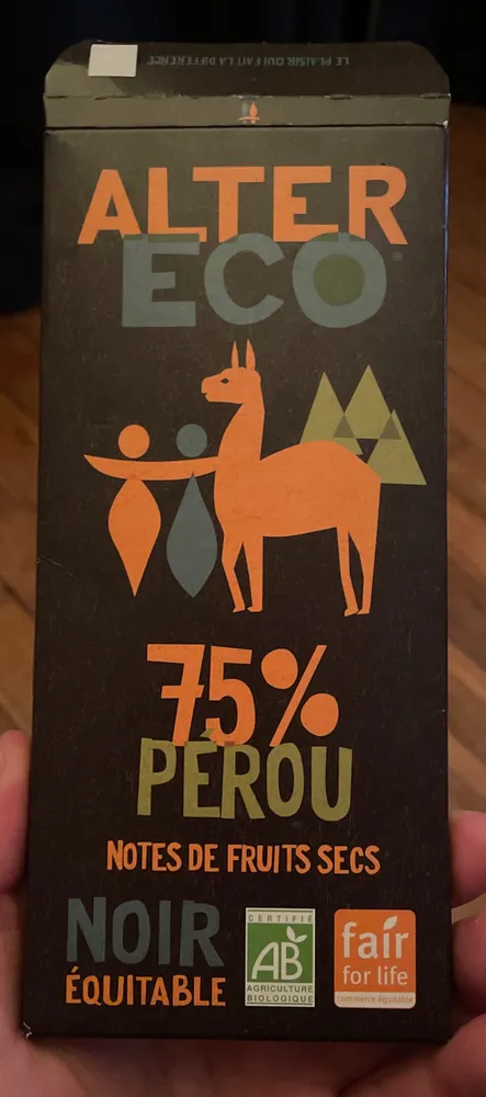 75% Pérou Noir