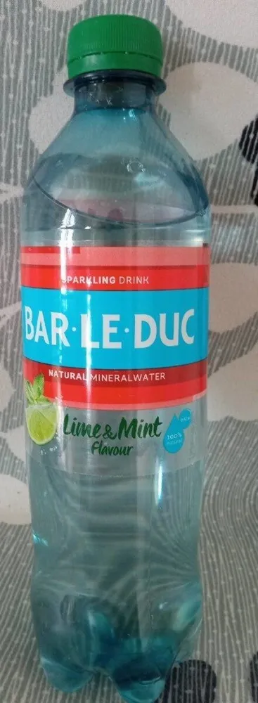 Eau gazeuse lime mint