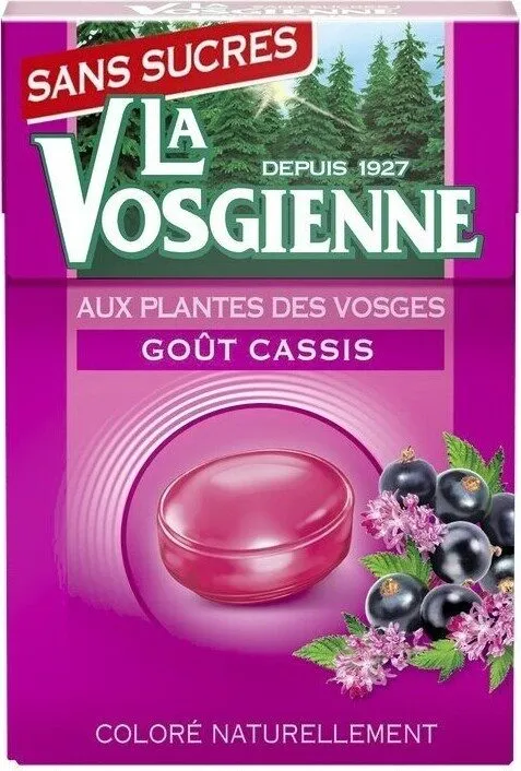 Aux plantes des Vosges goût cassis