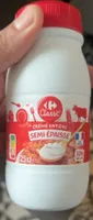 Creme entiere semi epaisse