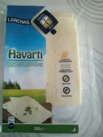 Queso havarti en lonchas
