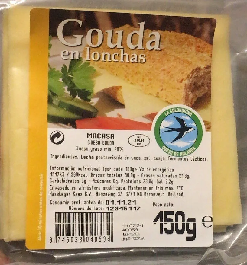 Gouda en lonchas