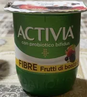 Activia fibre frutti di bosco crusca
