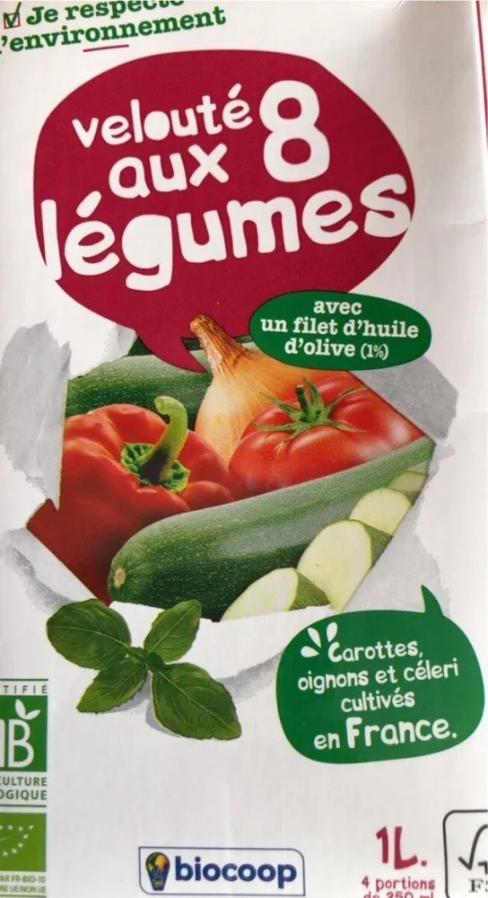 Veloute aux 8 legumes