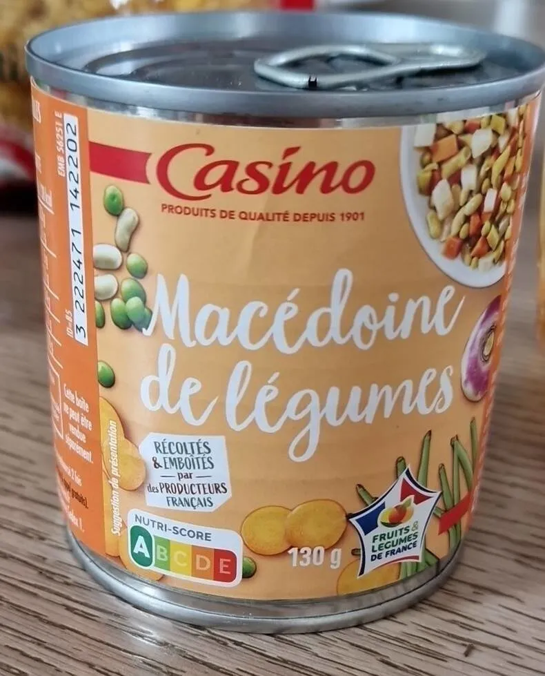 Macédoine de légumes