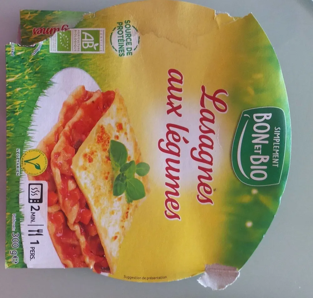 Lasagnes aux légumes
