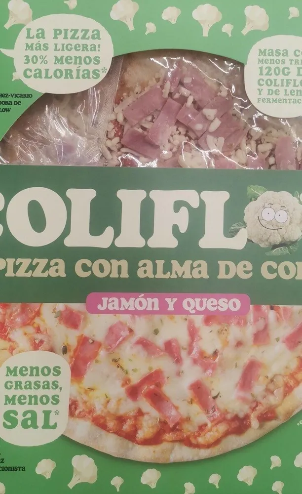 Coliflow jamón y queso