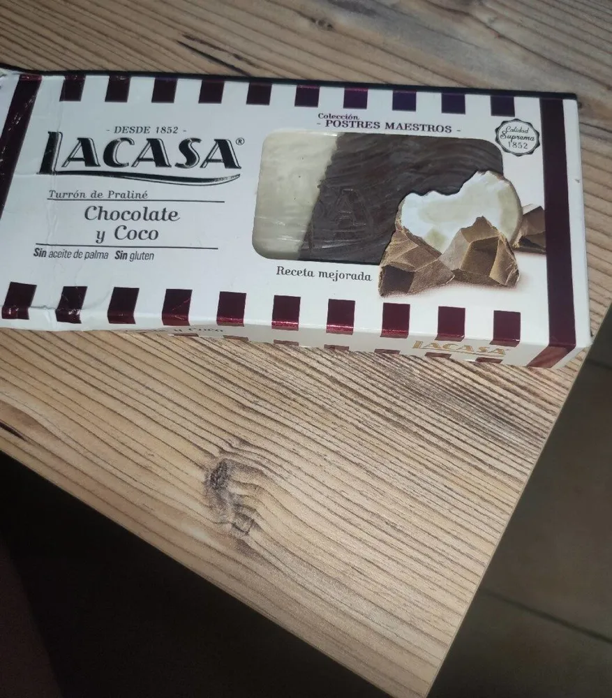 turron praliné noix de coco