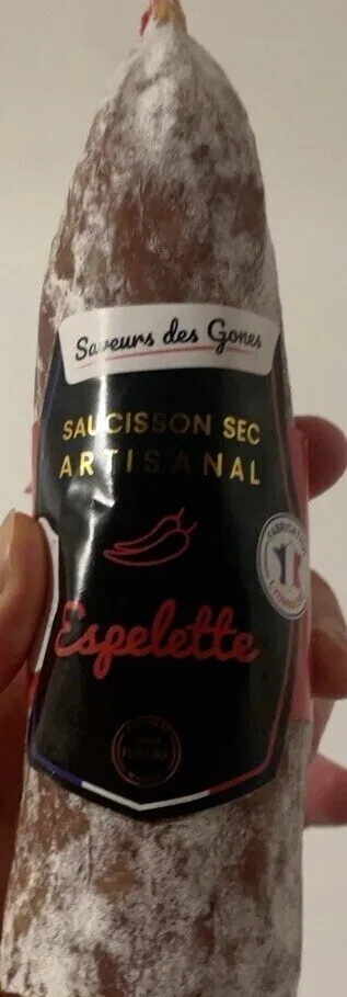 Saucisson sec artisanal espelette