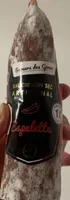 Saucisson sec artisanal espelette
