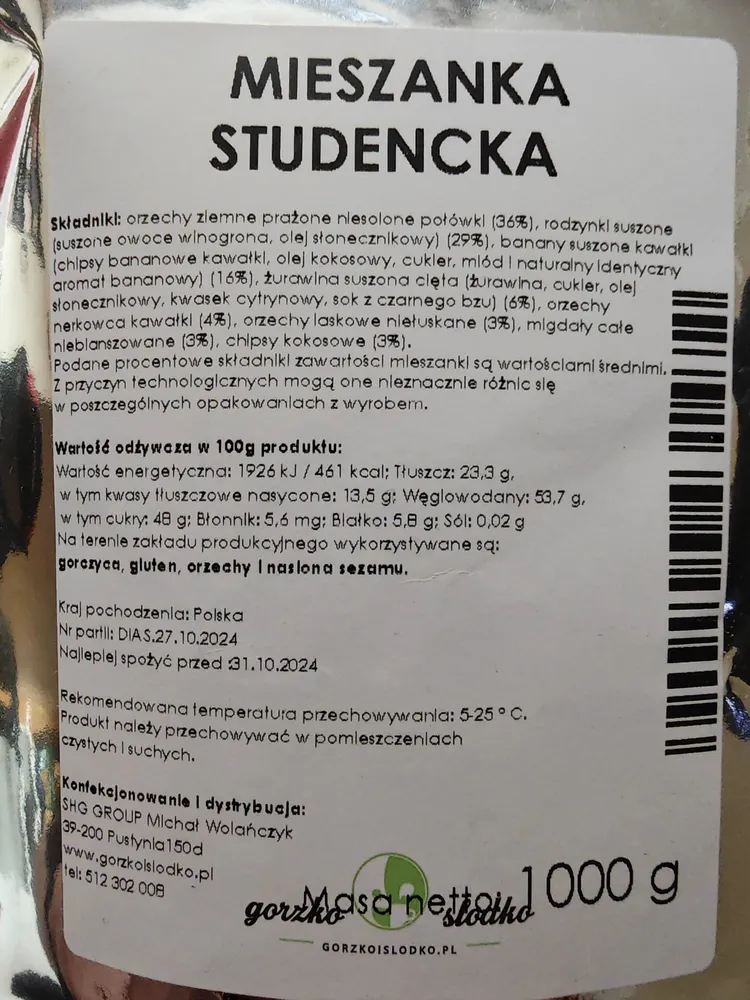 Mieszanka studencka