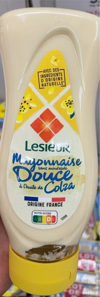 Mayonnaise douce sans moutarde huile de colza