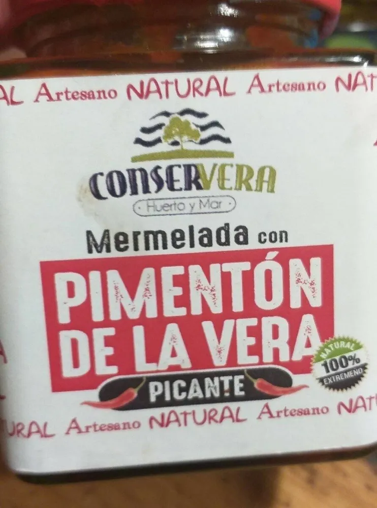 Mermelada con pimentón de la vera picante