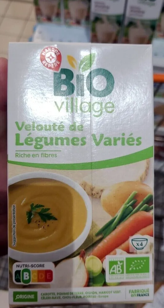 Velouté de légumes variés