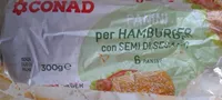 Panini per hamburger con semi di sesamo