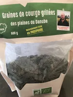 Graines de courge grillées des plaines du Danube