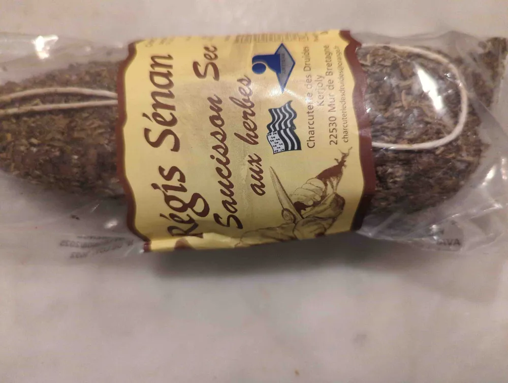 Saucisson sec aux herbes
