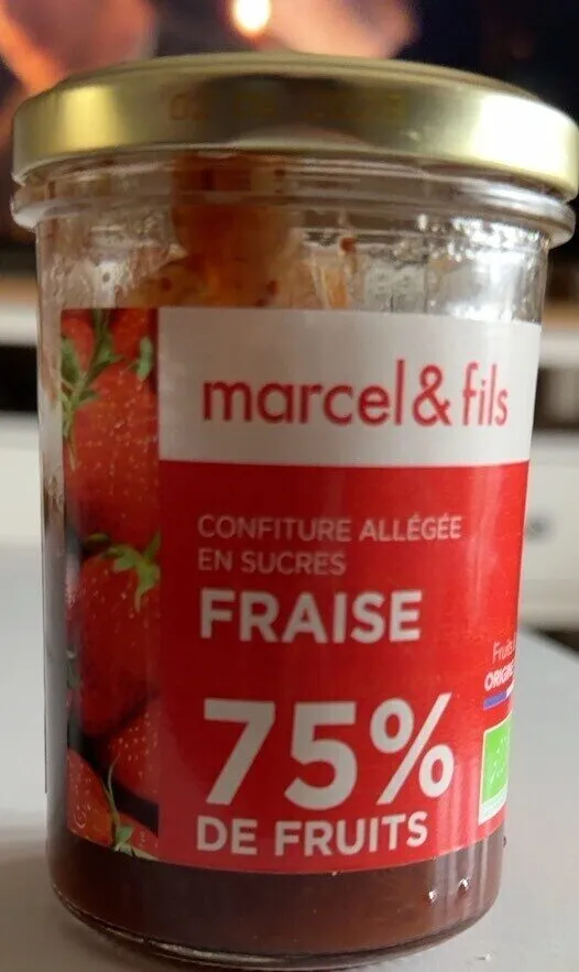 Confiture allégée en sucres fraise