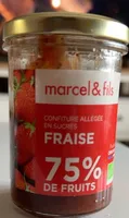 Confiture allégée en sucres fraise