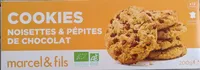 Cookies noisettes & pépites de chocolat