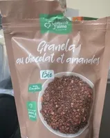 Granola au chocolat et amandes