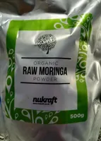 Orgánica raw moringa powder