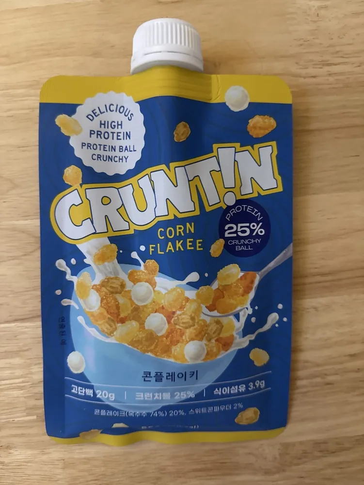 Corn flake flavor protein shake