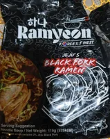 Jeju's Black Pork Ramen