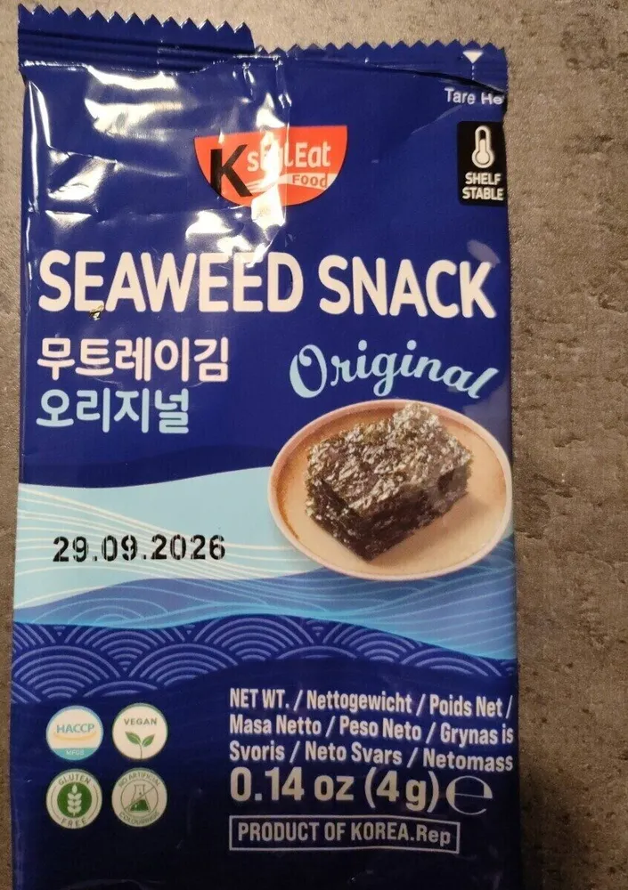 Seawed snack
