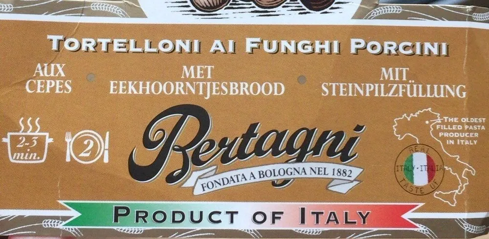 Tortelloni ai funghi porcini