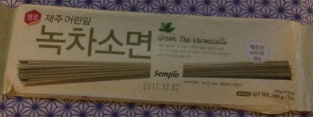 Sempio Green Tea Soba Noodle