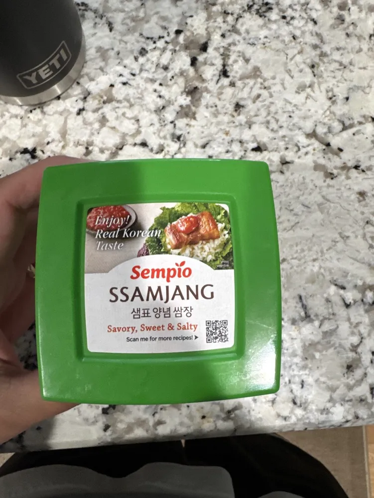 Pâte de soja assaisonné