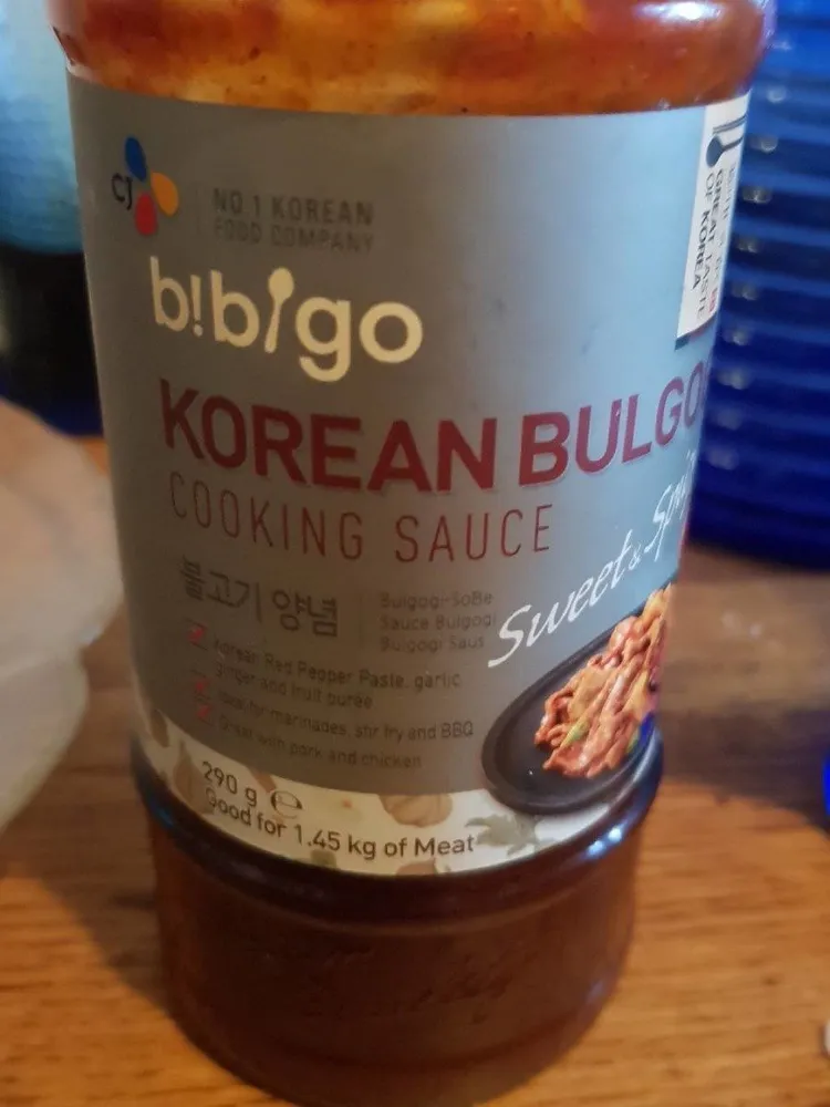 Bulgogi bbq sauce hot & spicy 290 g