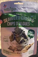 Seaweed crisps chips d'algues
