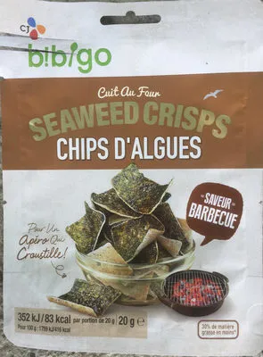 Chips d'Algues - saveur Barbecue
