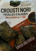 CROUSTI NORI feuilles d'algues