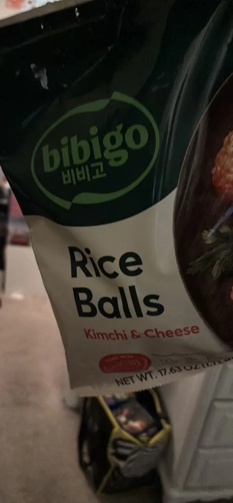 Rice Balls Kimchi & Cheese
