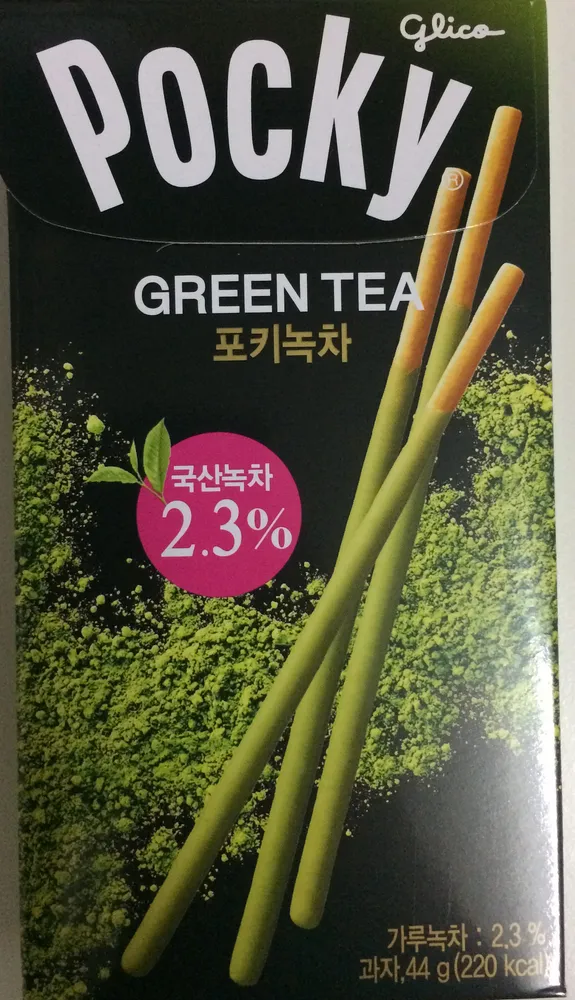 Pocky green tea