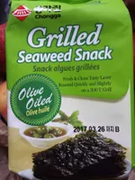 Snack algues grillées