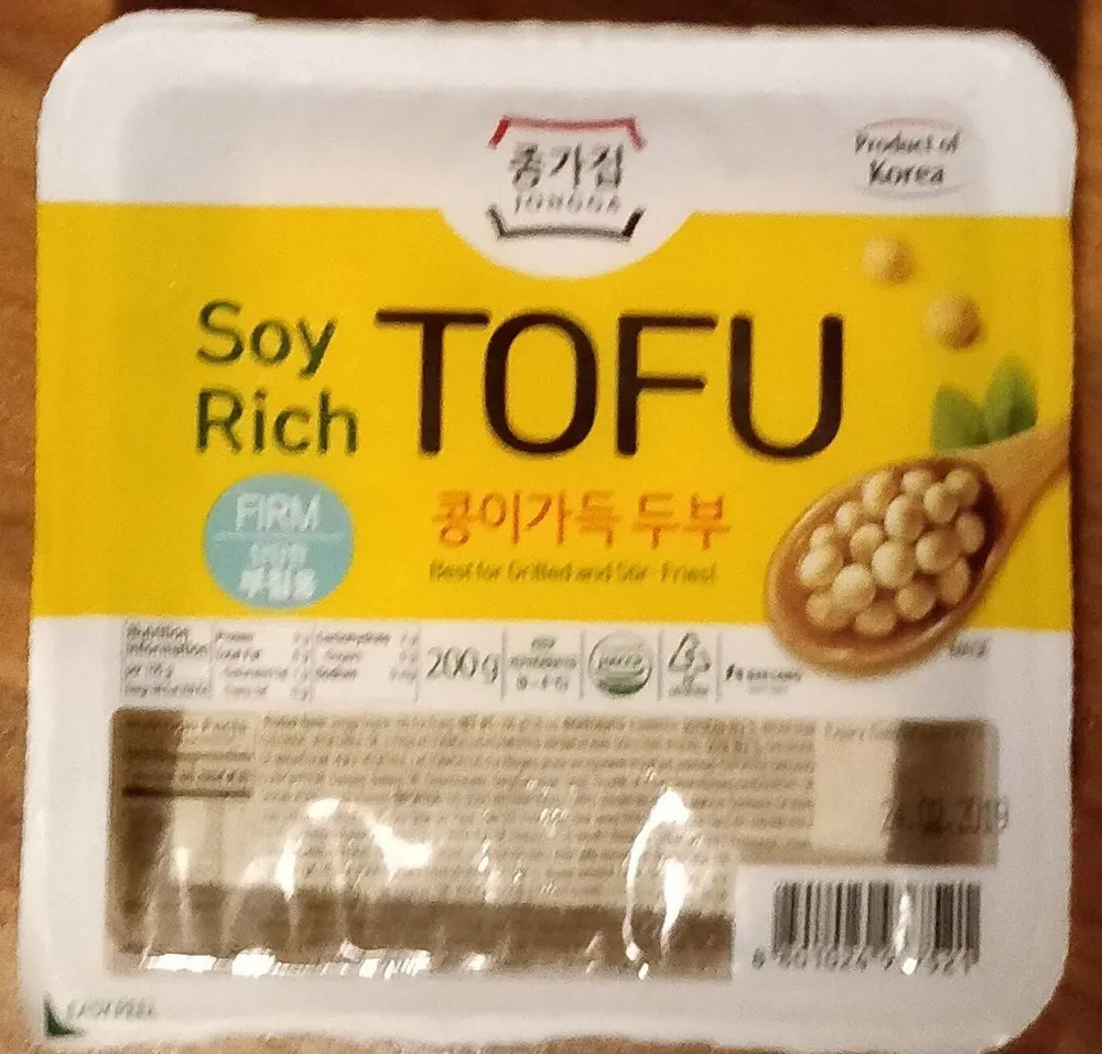Chongga Soyrich Tufu Firm For Fire