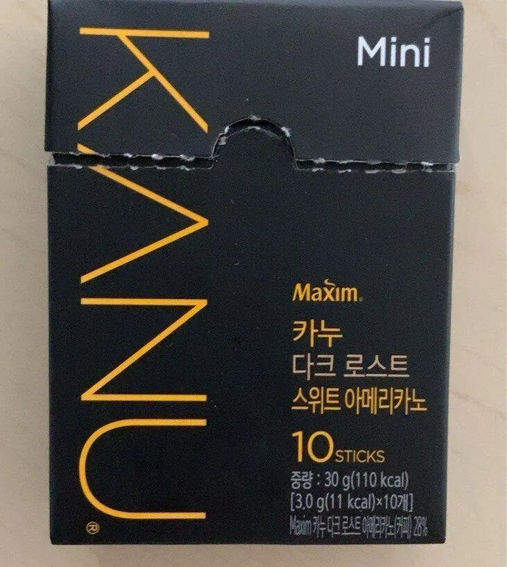 Kanu mini dark american roast sweet americano