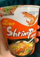 Nong Shim Instant noodles Mit Shrimp geschmack Scharf