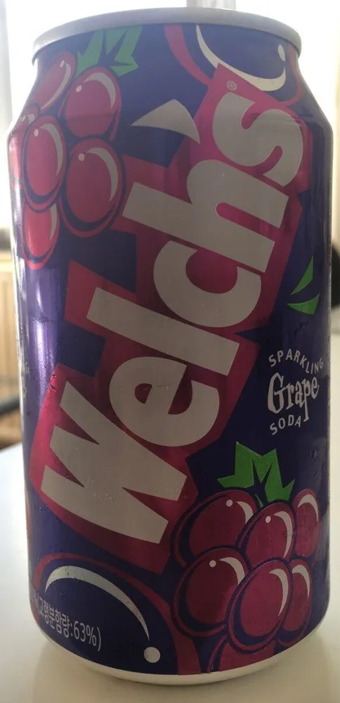 Sparkling grape soda