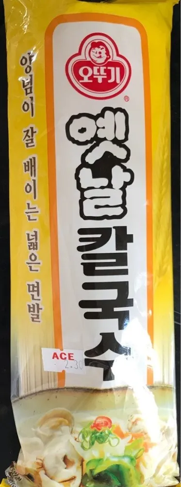 Ottogi Wheat Noodle Wild Round