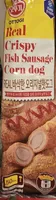 Real crispy Fish Sausage Corn Dog
