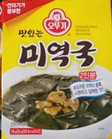Ottogi Instant Seaweed Soup (miyeokguk) 2 Servings