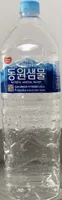 Natural mineral water