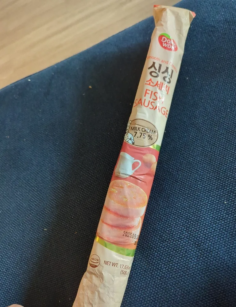 Milk Cream Fish Sausage