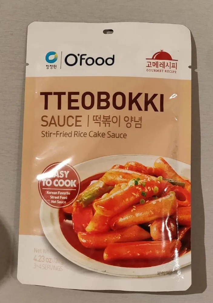 Tteobokki sauce Stir Fried Rice Cake Sauce
