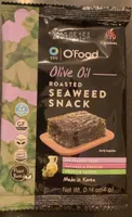 Roasted seaweed snack